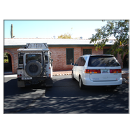 29. November, wir sind nicht das einzige Auto in Tucson mit CH Kennzeichen