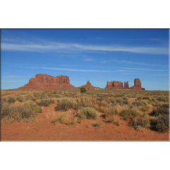 das Monument Valley liegt im Reservat der Navajo Indianer